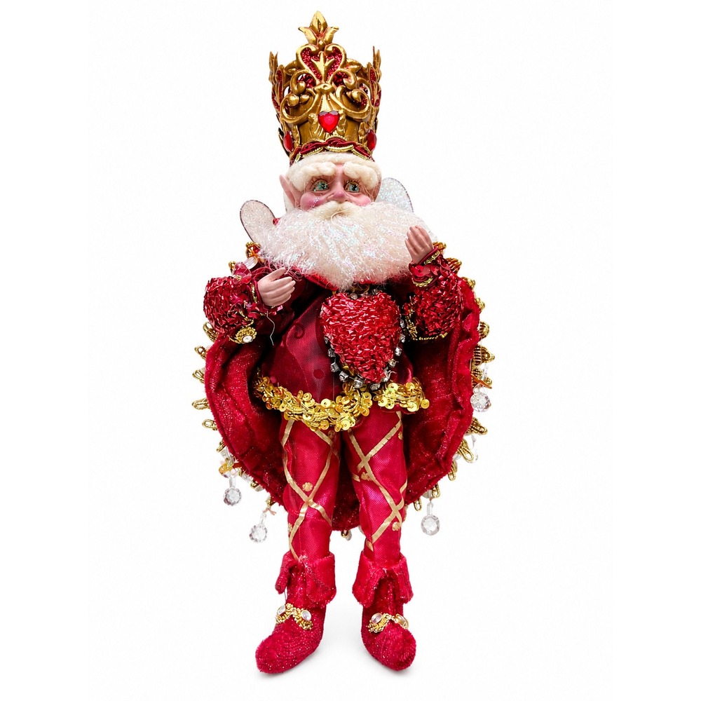 MARK ROBERTS Limited Edition King of Hearts Christmas Fairy I Am Elf Crown Box